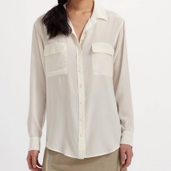 Equipment Signature Silk Shirt Sz S - Picture 1 of 8